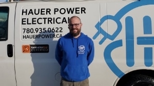 Hauer Power Team - Electrician Edmonton Daniel